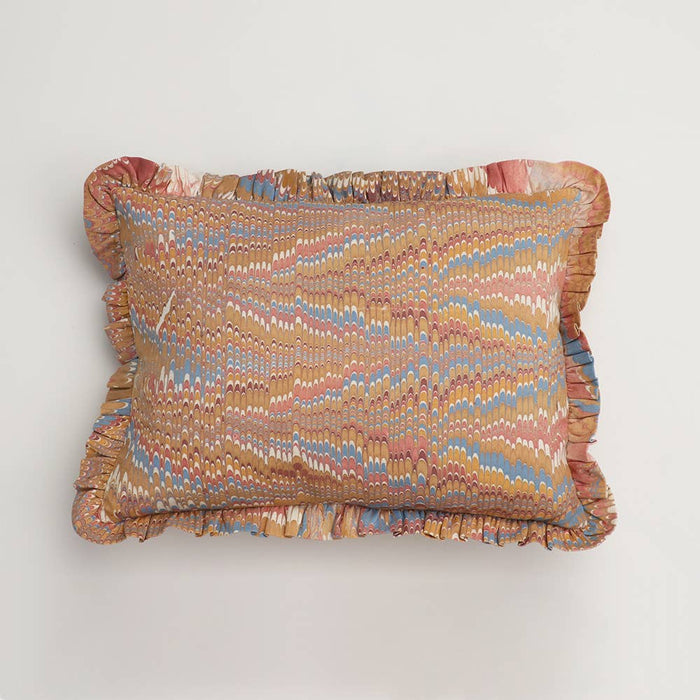 Hand Marbled Cushion Cover