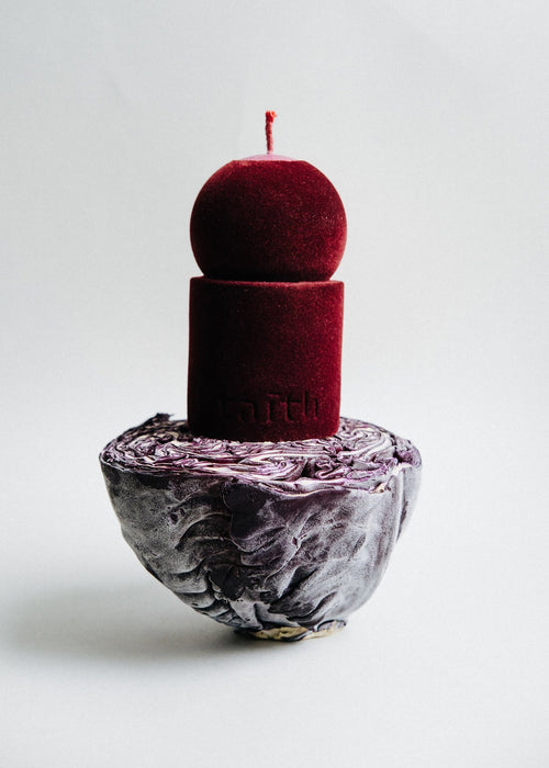 Lulu Candle Velvet Wine by Taith