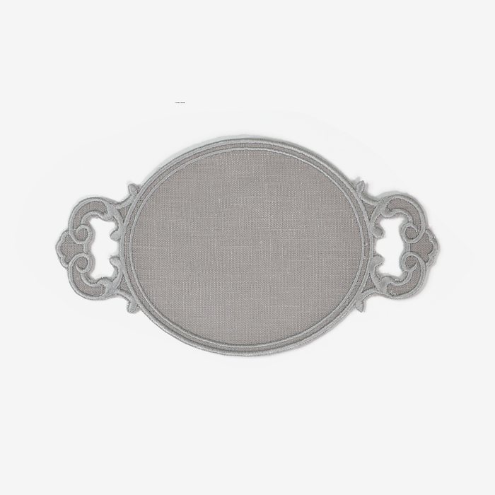 Silver Tray Cocktail napkins - Set of