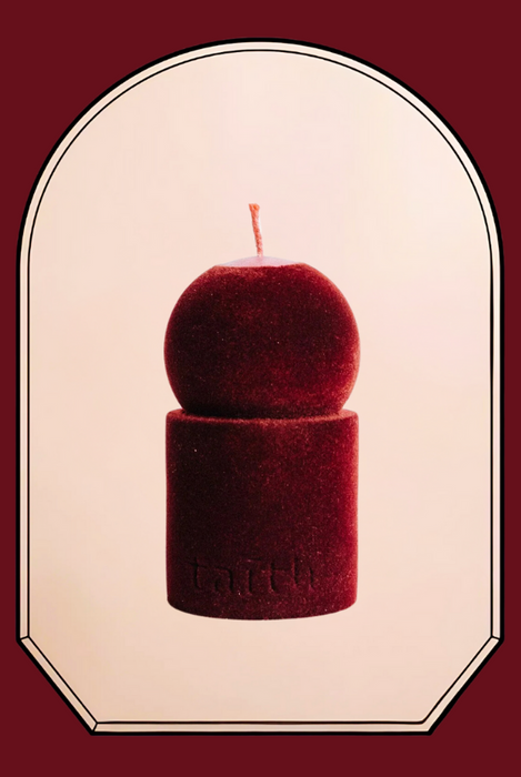 Lulu Candle Velvet Wine by Taith