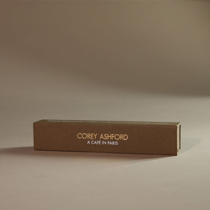 Handrolled Japanese Incense Sticks A Café in Paris I Corey Ashford