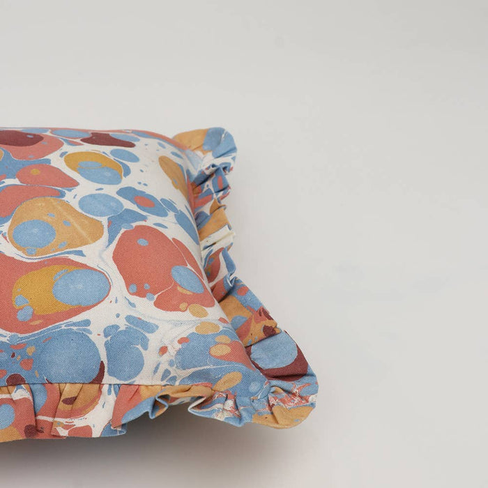 Hand Marbled Cushion Cover