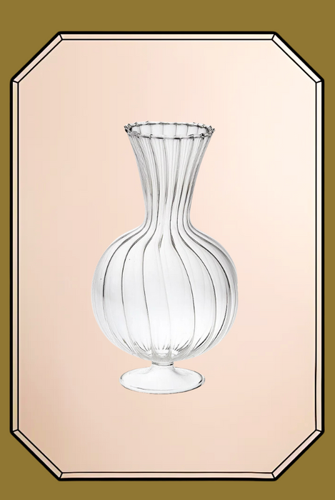 Borosilicate glass decanter